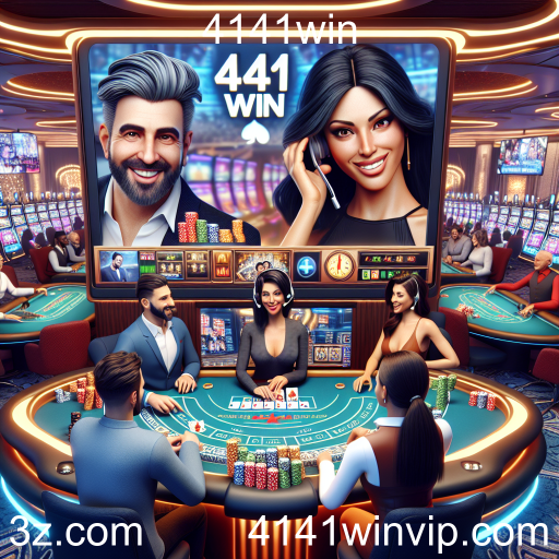Descubra a Emoção dos Jogos Ao Vivo no 4141win